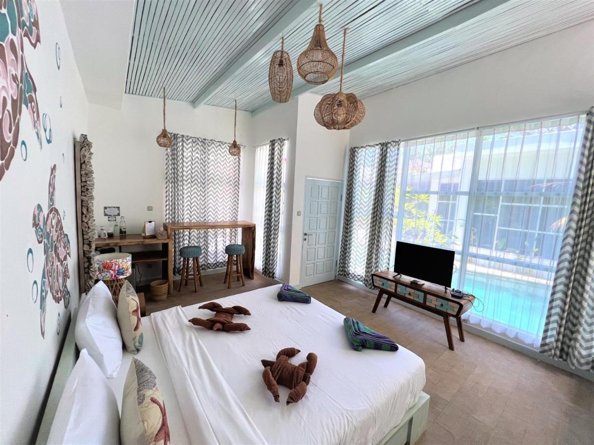 Hotel Flamingo à Gili Trawangan Extérieur photo