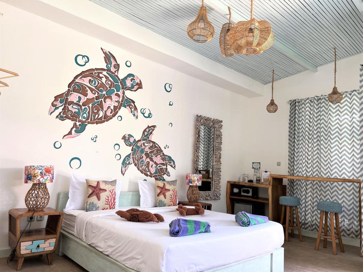 Hotel Flamingo à Gili Trawangan Extérieur photo