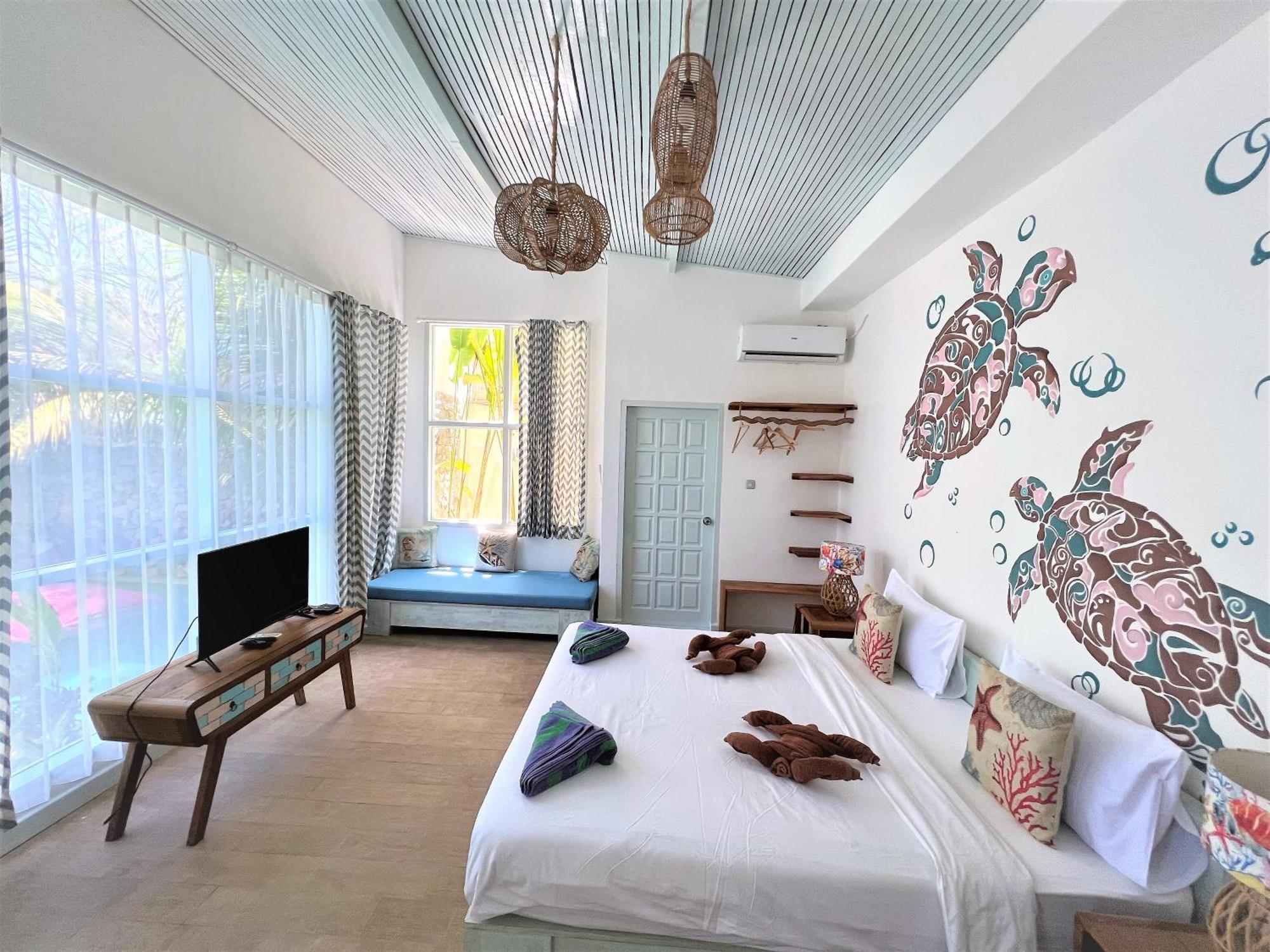 Hotel Flamingo à Gili Trawangan Chambre photo