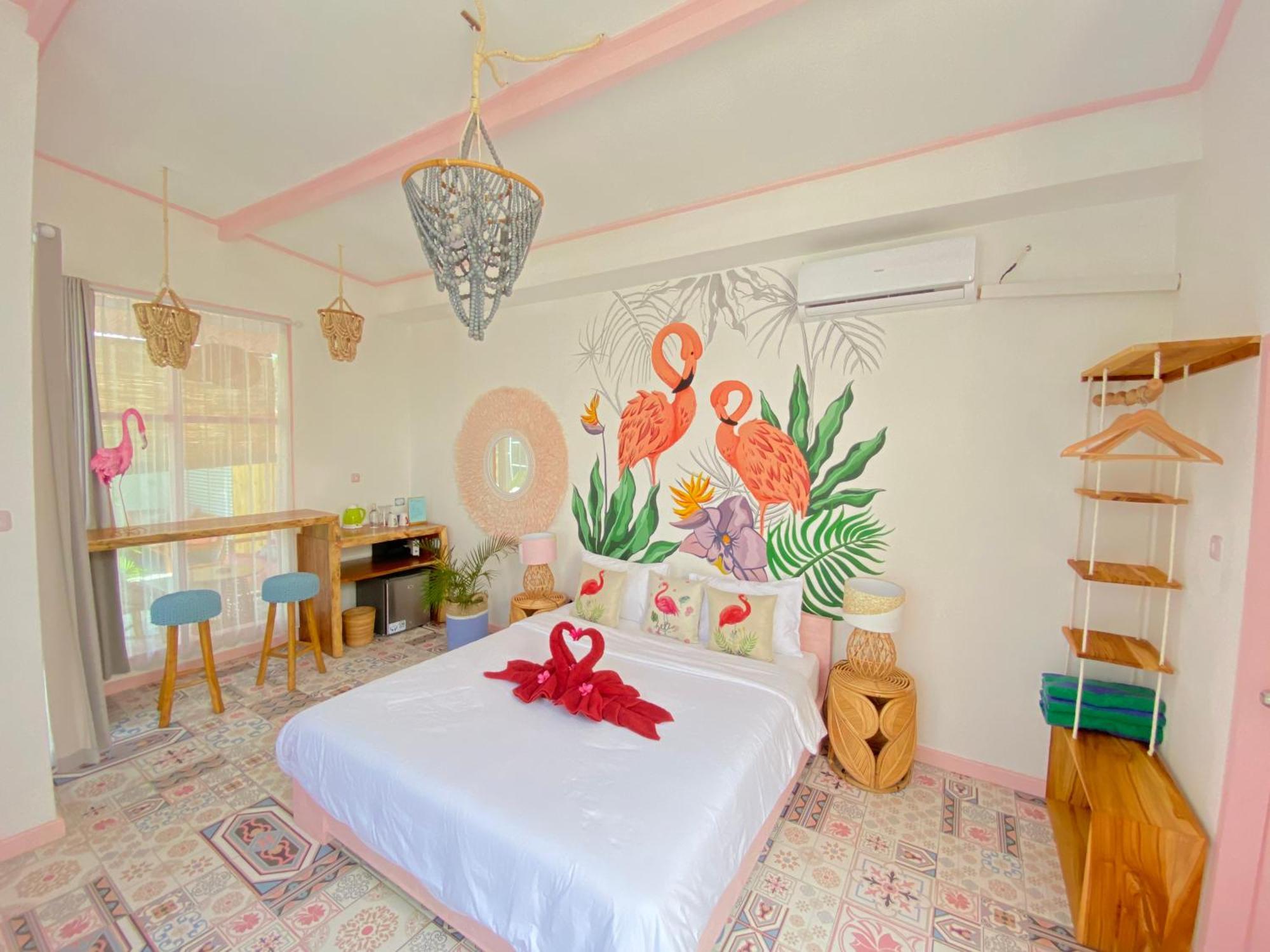 Hotel Flamingo à Gili Trawangan Chambre photo