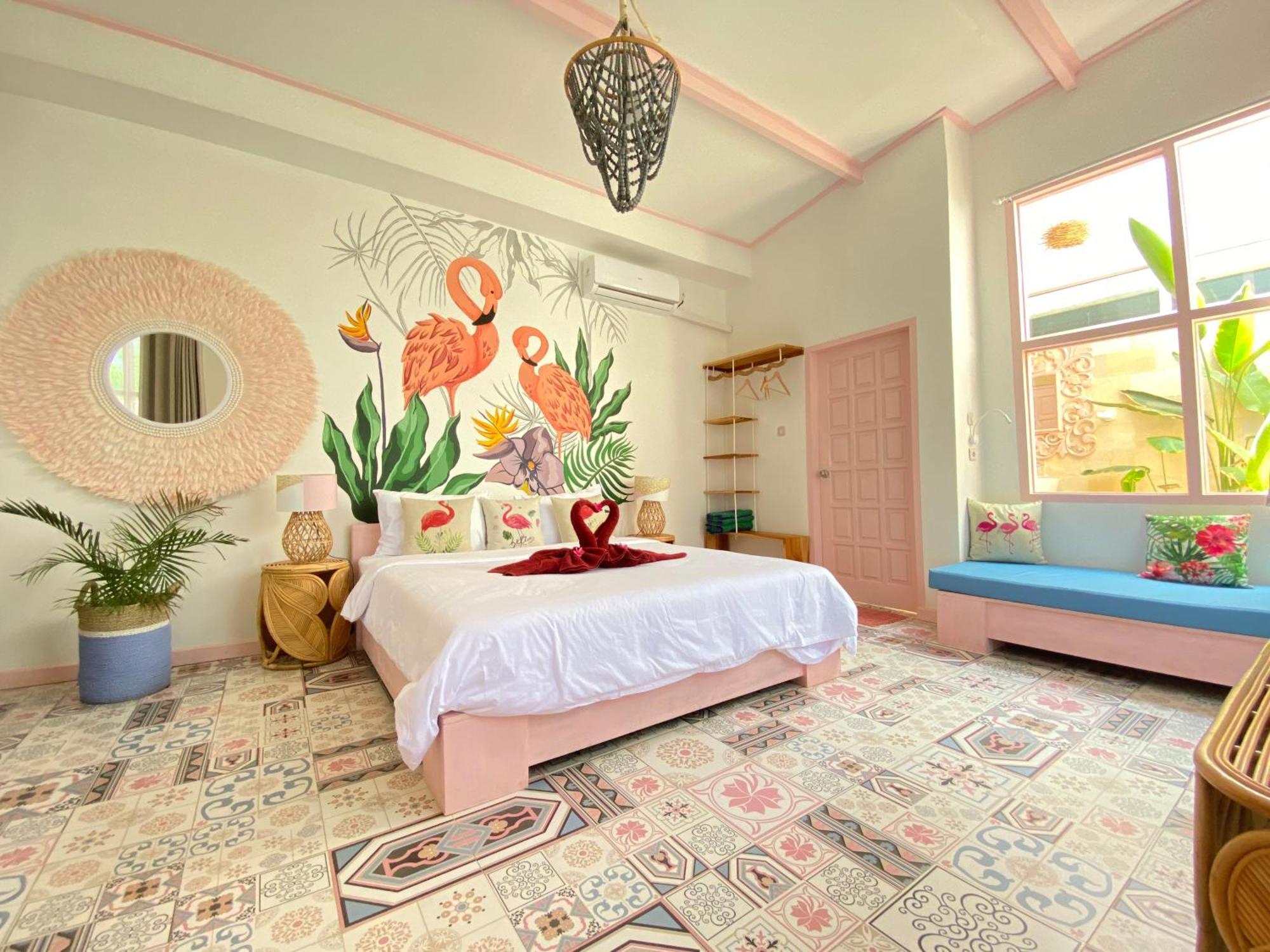 Hotel Flamingo à Gili Trawangan Chambre photo
