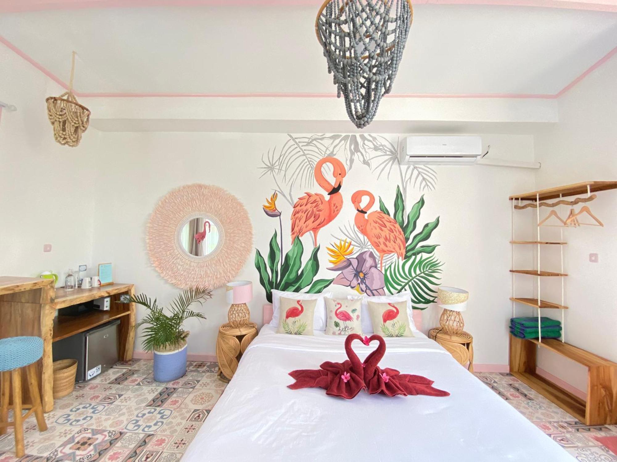 Hotel Flamingo à Gili Trawangan Chambre photo