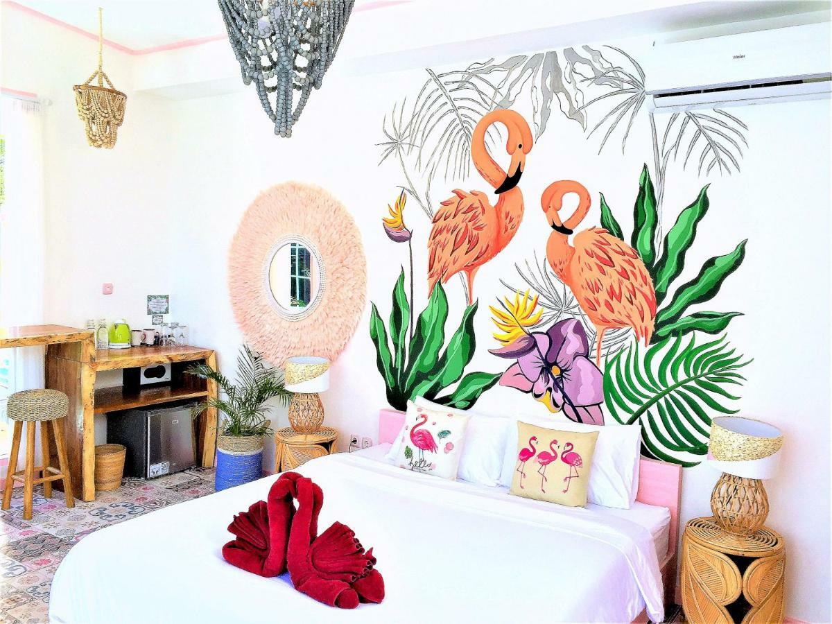 Hotel Flamingo à Gili Trawangan Extérieur photo