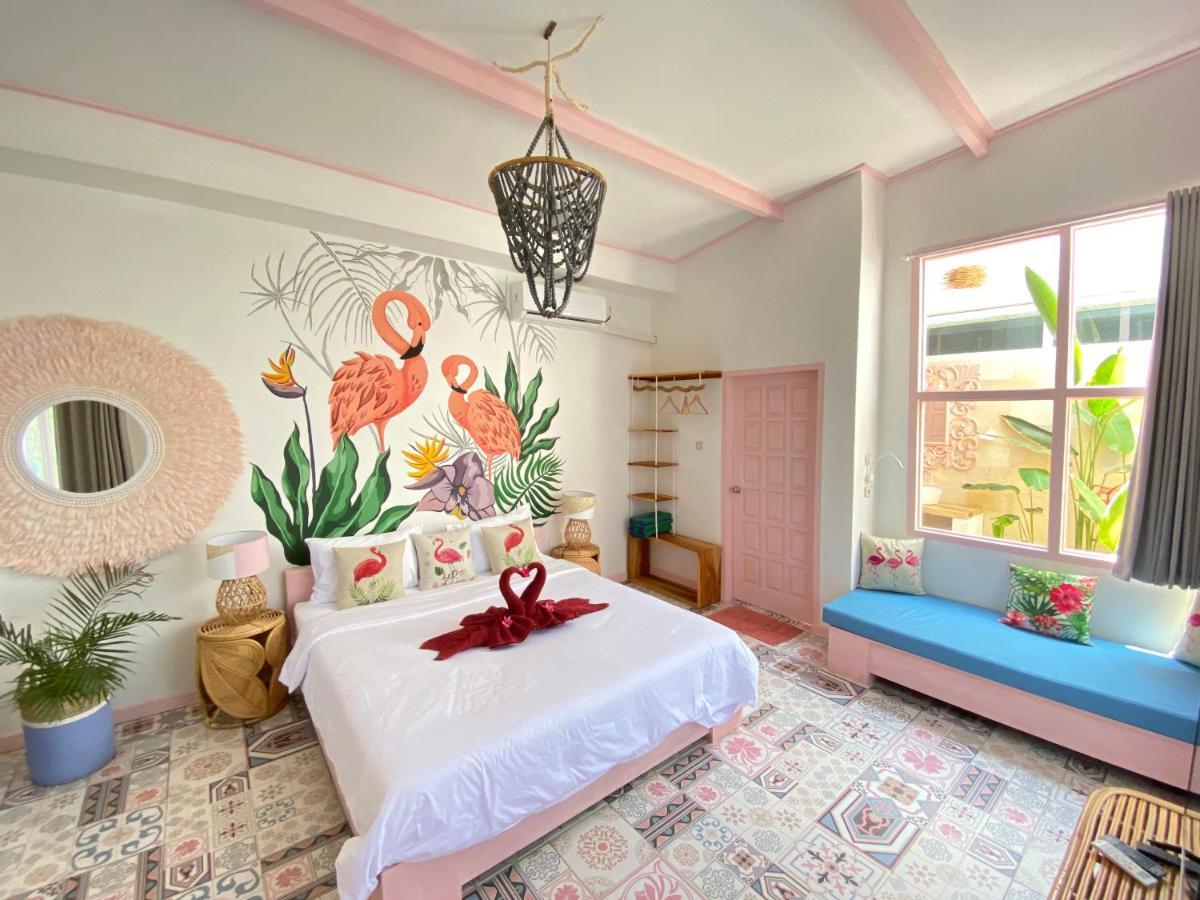 Hotel Flamingo à Gili Trawangan Extérieur photo